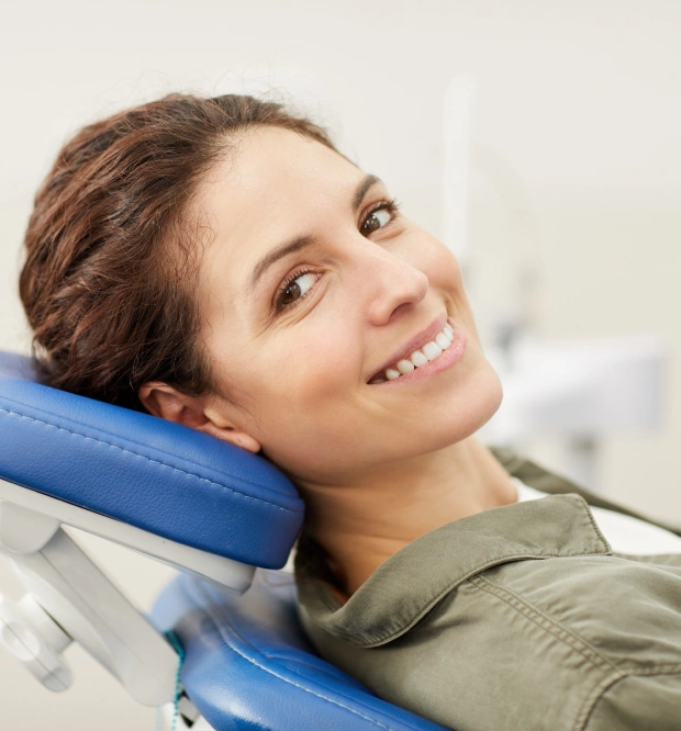 Woman relaxing during sedation dentistry treatment