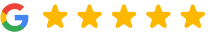 Google five star rating icon